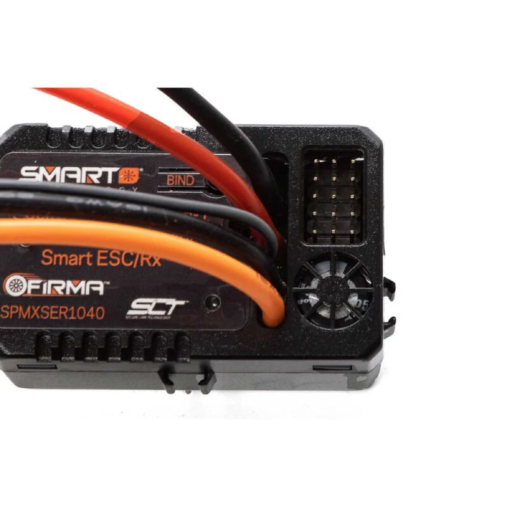 Spektrum SPMXSER1040 Firma 2-in-1 40A Brushed Smart ESC/Dual Protocol RX - Image 3