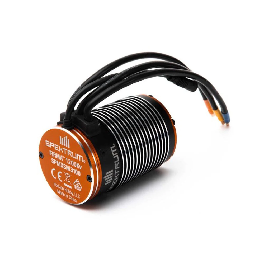 Spektrum SPMXSM3100 Firma 1200kv 1/6 Brushless Sensored Crawler Motor - Image 2