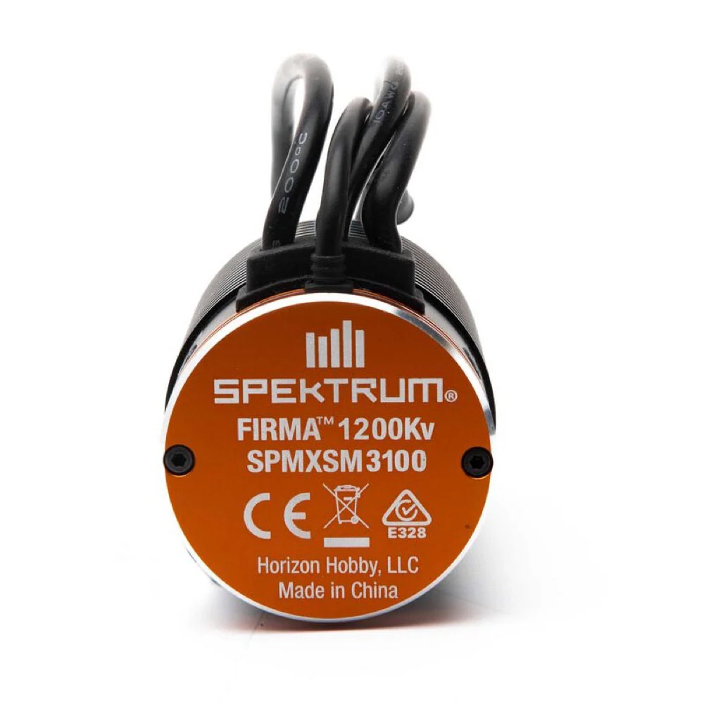 Spektrum SPMXSM3100 Firma 1200kv 1/6 Brushless Sensored Crawler Motor - Image 3