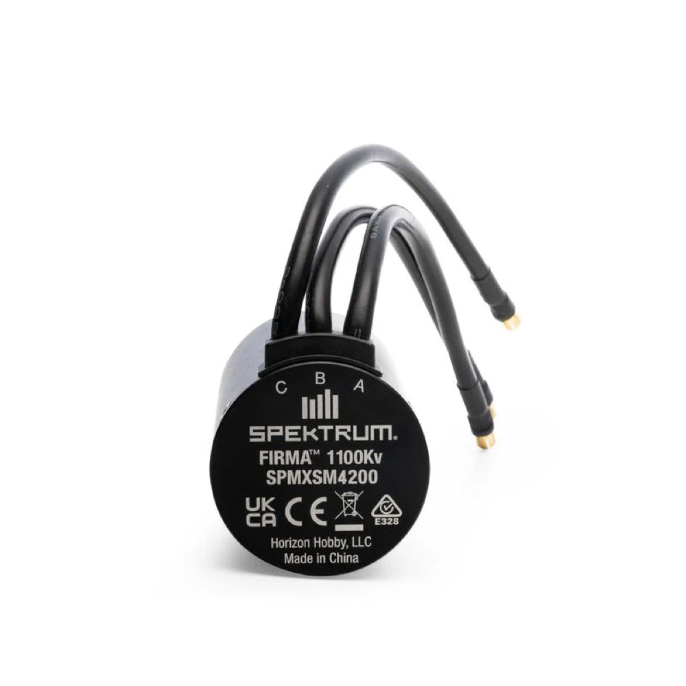Spektrum SPMXSM4200 Firma 5687 1100KV 4-Pole Brushless Motor with 8mm Shaft - Image 4