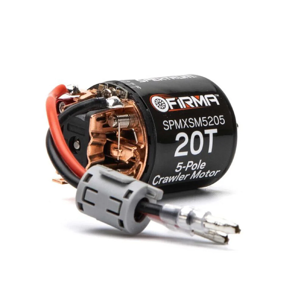 Spektrum SPMXSM5205 Firma 20T Rebuildable 5 Pole Brushed Crawler Motor - Image 8