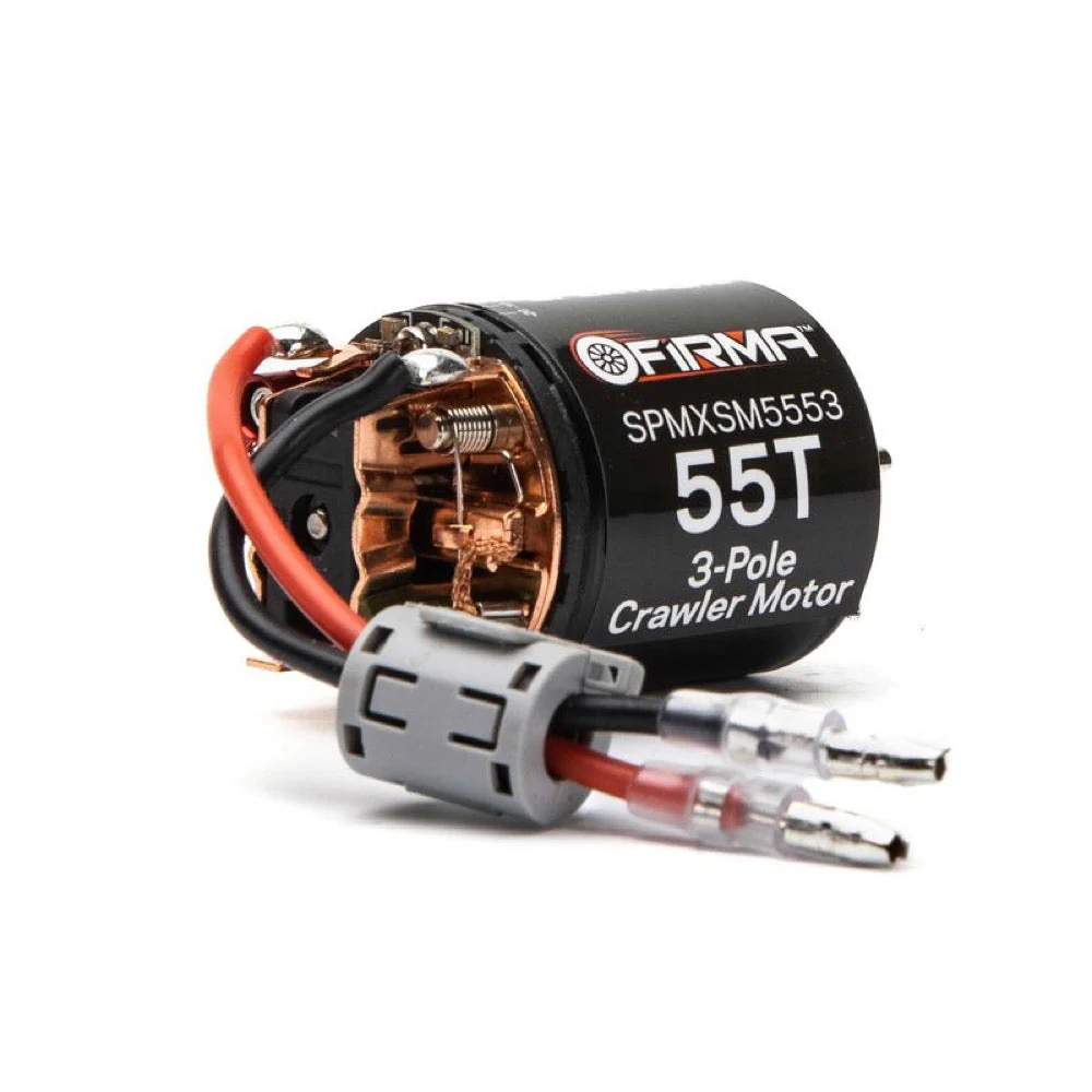 Spektrum SPMXSM5553 Firma 55T Rebuildable 3 Pole Brushed Crawler Motor - Image 2