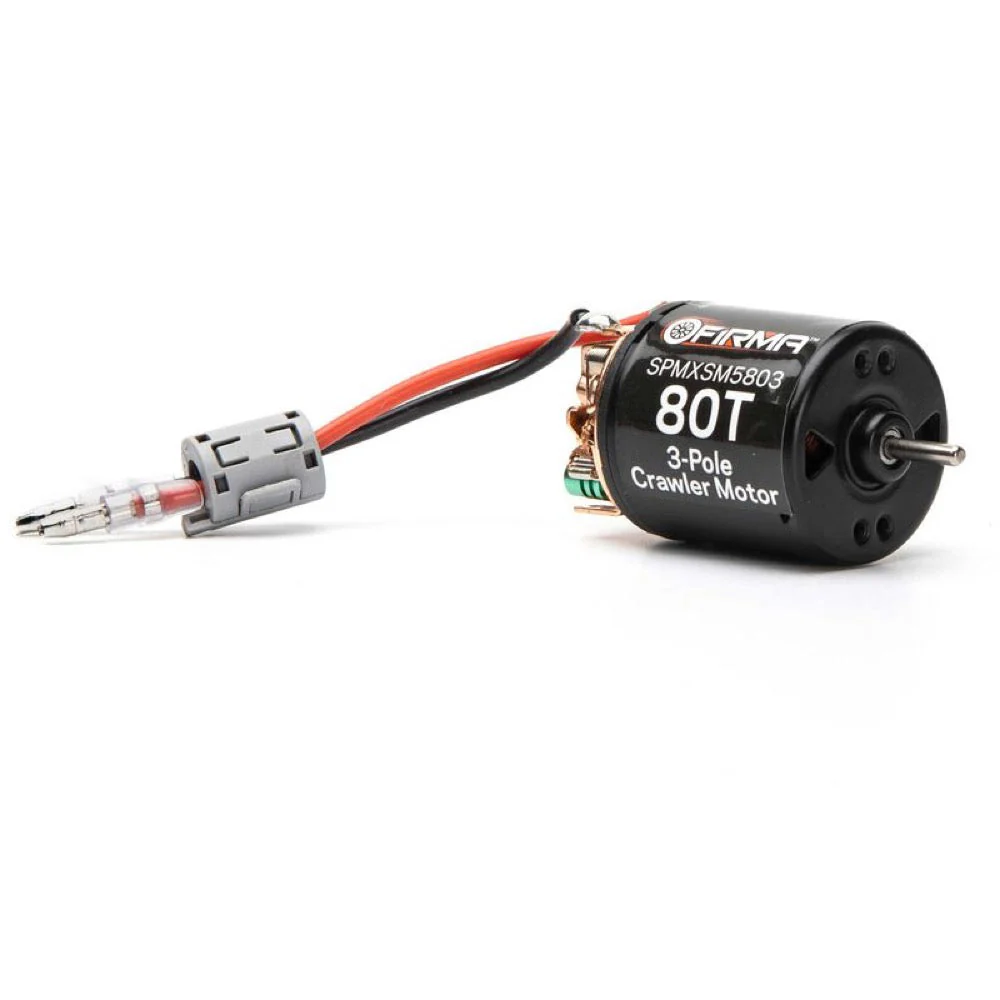 Spektrum SPMXSM5803 Firma 80T Rebuildable 3 Pole Brushed Crawler Motor - Image 3