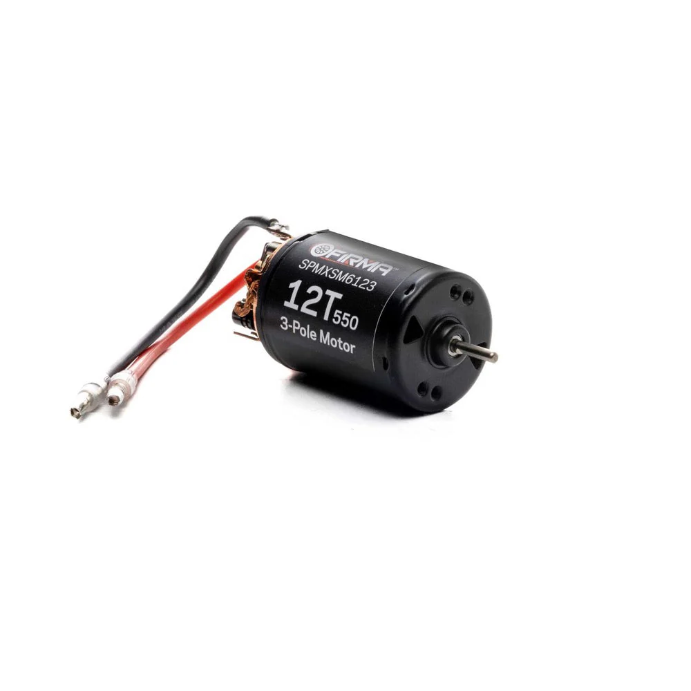 Spektrum SPMXSM6123 Firma 12T Rebuildable 550 3 Pole Brushed Motor - Image 3