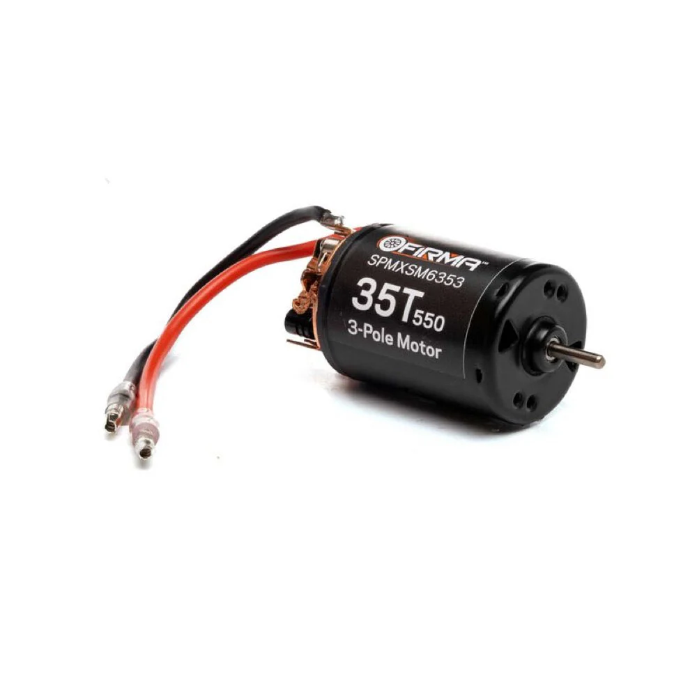 Spektrum SPMXSM6353 Firma 35T Rebuildable 550 3 Pole Brushed Motor - Image 3