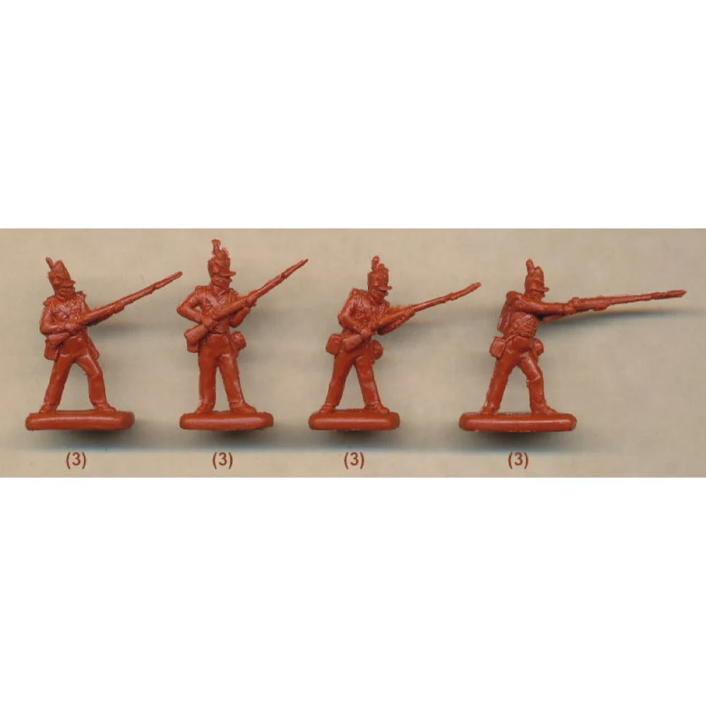 Strelets 286 1/72 Napoleonic British Infantry in Square - Image 3