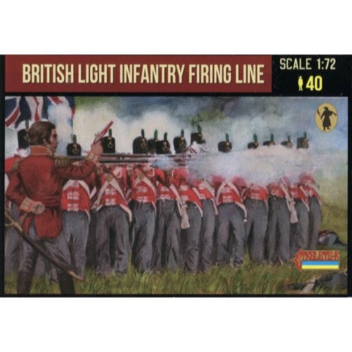 Strelets 299 1/72 Napoleonic British Light Infantry Standing Shoulder Arms - Image 5