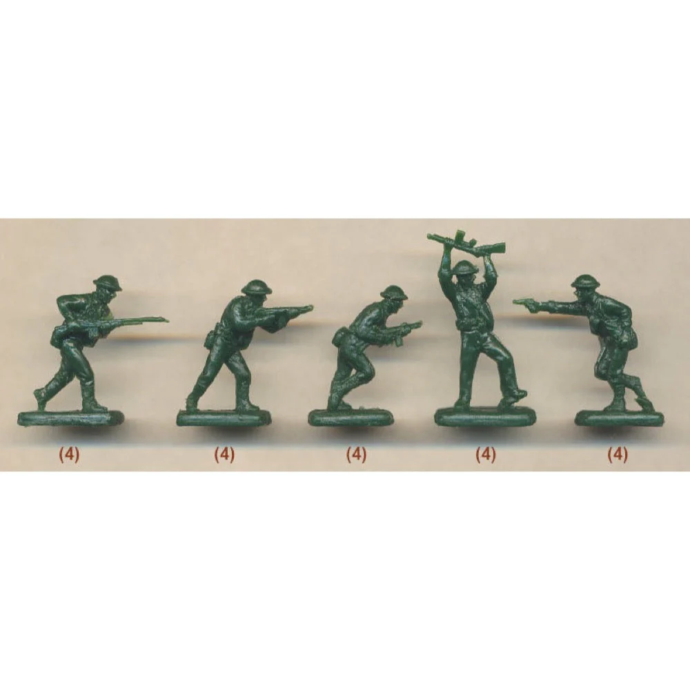 Strelets M159 1/72 WWII Early US Infantry in Combat - Image 4