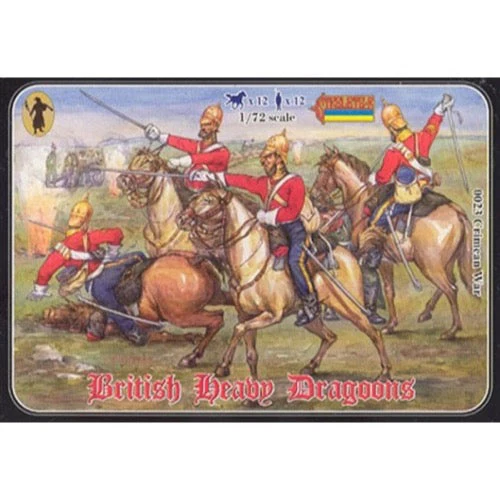 Strelets-R 0023 1/72 British Heavy Dragoons Crimean War