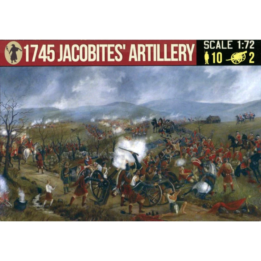 Strelets-R 0283 1/72 Jacobites Artillery Jacobite Uprising