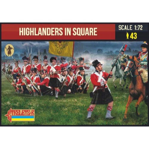 Strelets-R 0287 1/72 Highlanders in Square