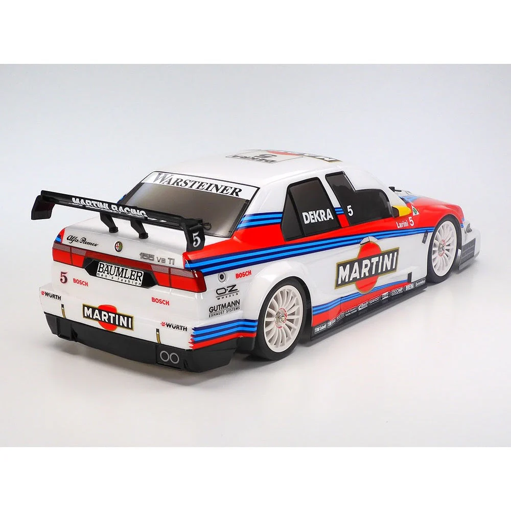 Tamiya 58606 1/10 Alfa Romeo 155 V6 TI Martini TT-02 RC On Road Kit - Image 2