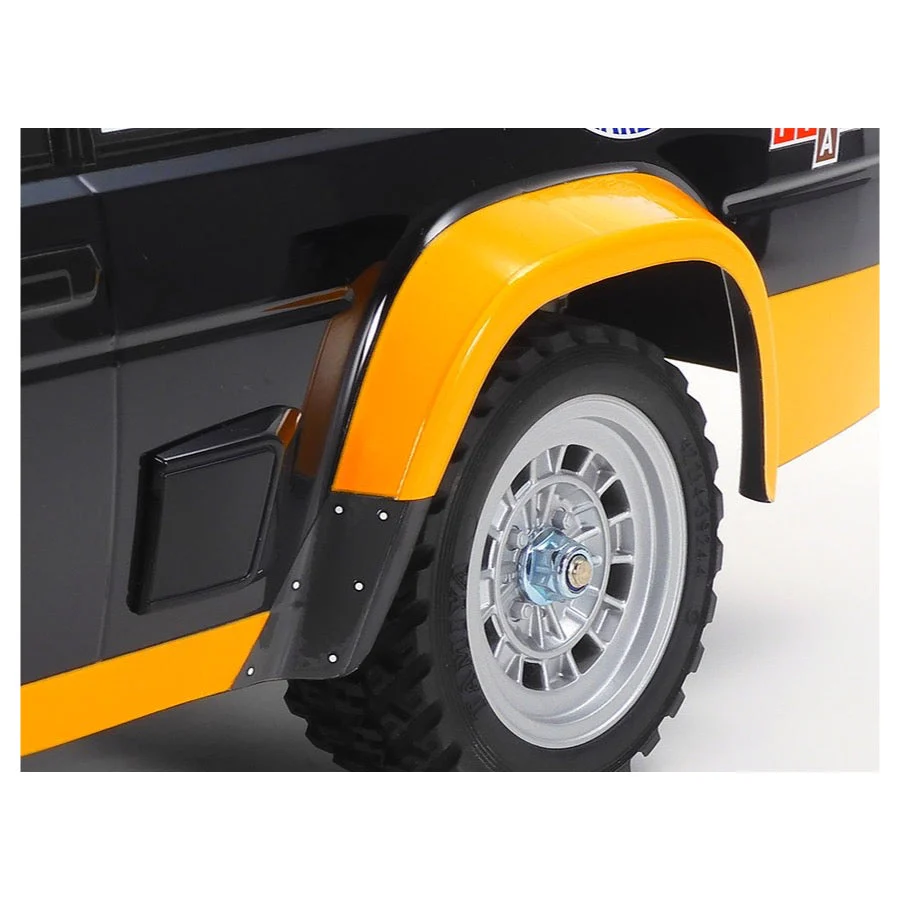 Tamiya 1/10 Fiat 131 Abarth Rally Olio Fiat MF-01X Chassis Off-Road RC Kit 58723 - Image 8