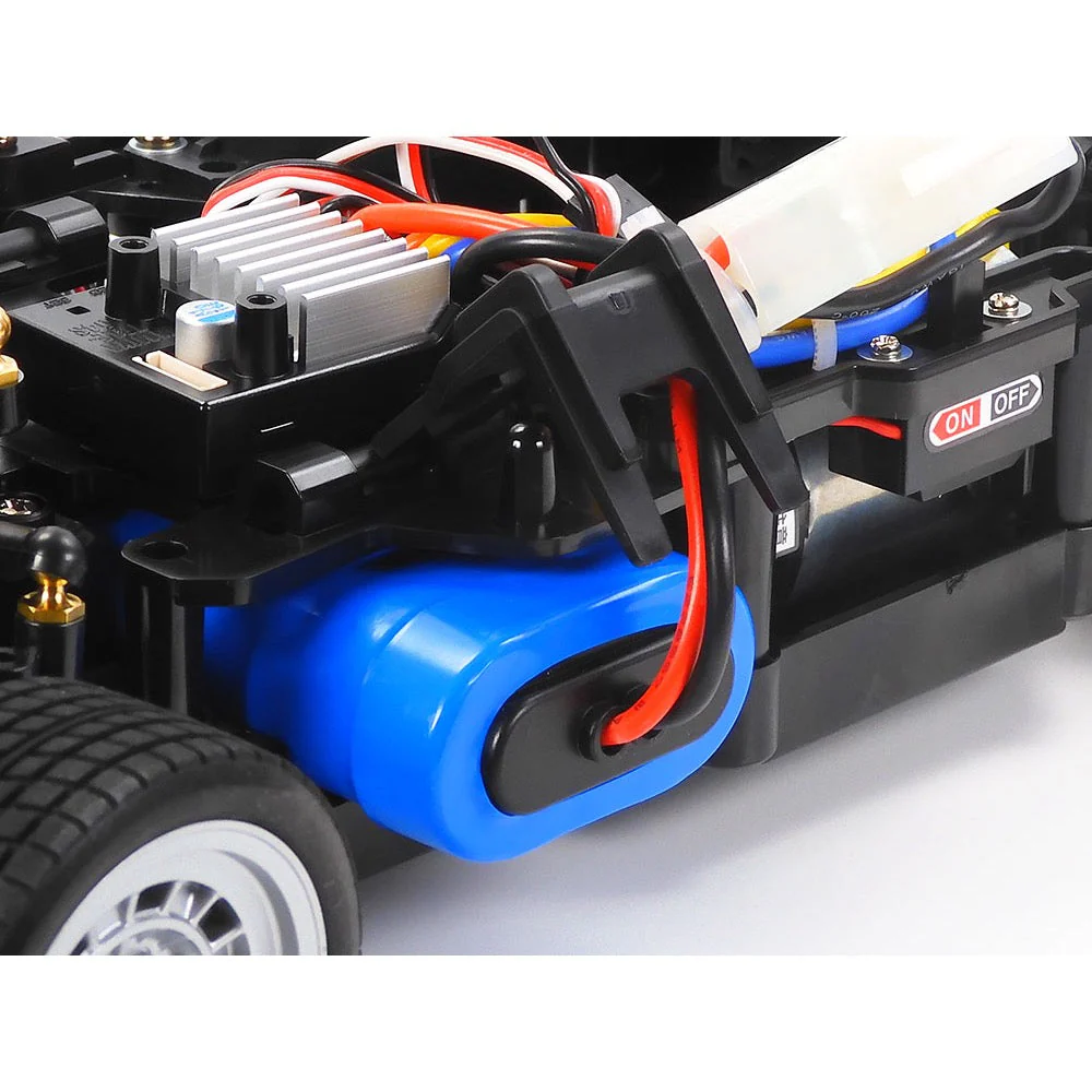 Tamiya 1/10 Fiat Abarth 1000 TCR Berlina Corse MB-01 Chassis Blue Grey Pre-Painted Body RC Kit 47492 - Image 14