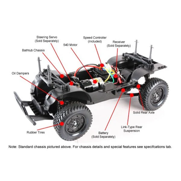 Tamiya 58588 1/10 FJ Cruiser RC Off Road Kit - Image 8