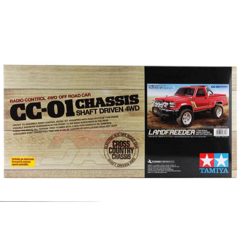 Tamiya 58579 1/10 Land Freeder CC-01 RC Off Road Kit - Image 3