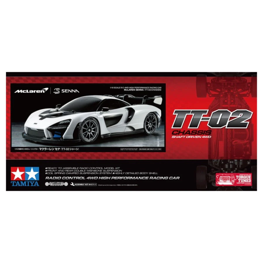 Tamiya 1/10 McLaren Senna RC Car 58711A - Image 2