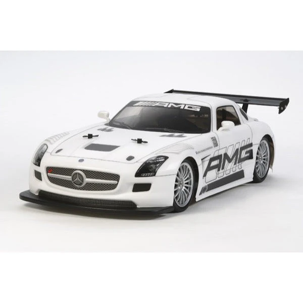 Tamiya 58566 1/10 Mercedes-Benz SLS GT3 AMG - TT02 RC On Road Kit - Image 11