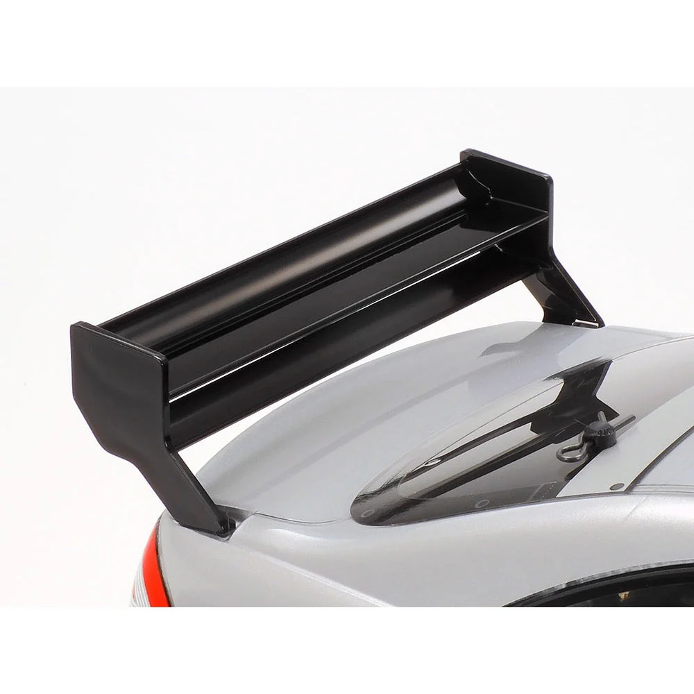 Tamiya 1/10 Mercedes CLK AMG Racing Version Silver Painted Body TT-02 Chassis RC Kit 47493 - Image 5
