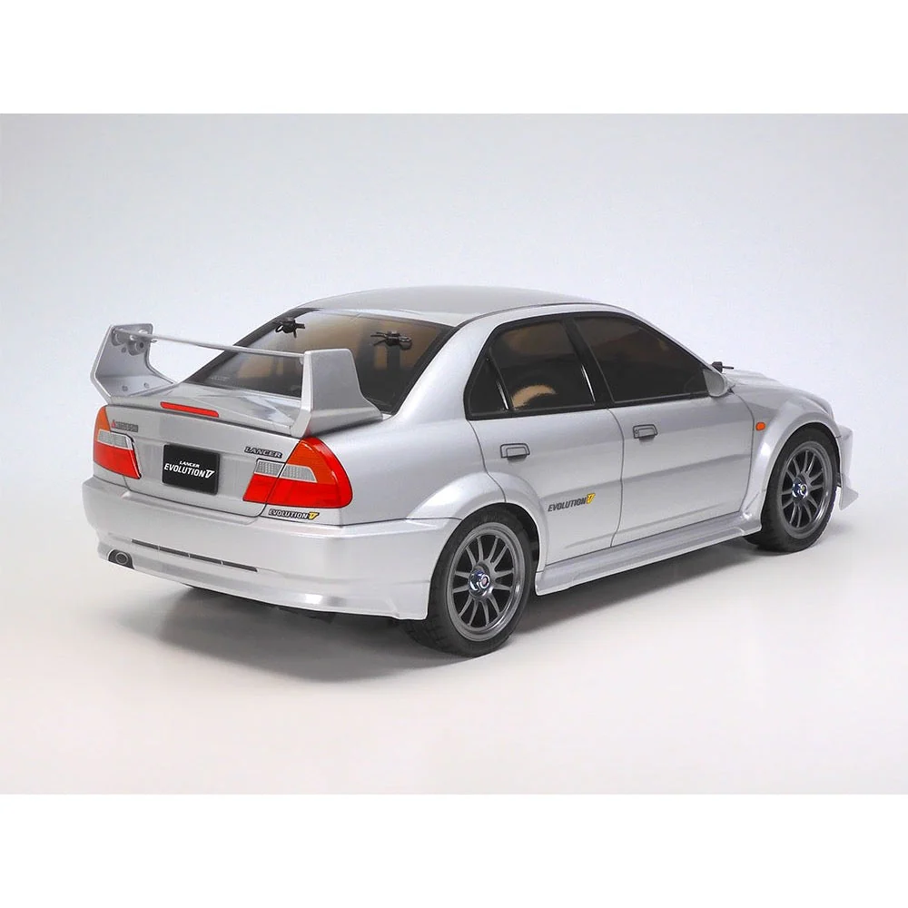 Tamiya 1/10 Mitsubishi Lancer Evolution V WRC RC Car 58713A - Image 3