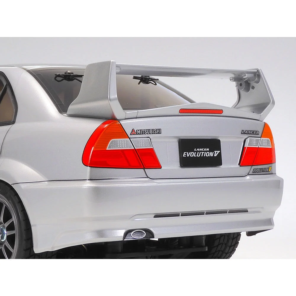 Tamiya 1/10 Mitsubishi Lancer Evolution V WRC RC Car 58713A - Image 6