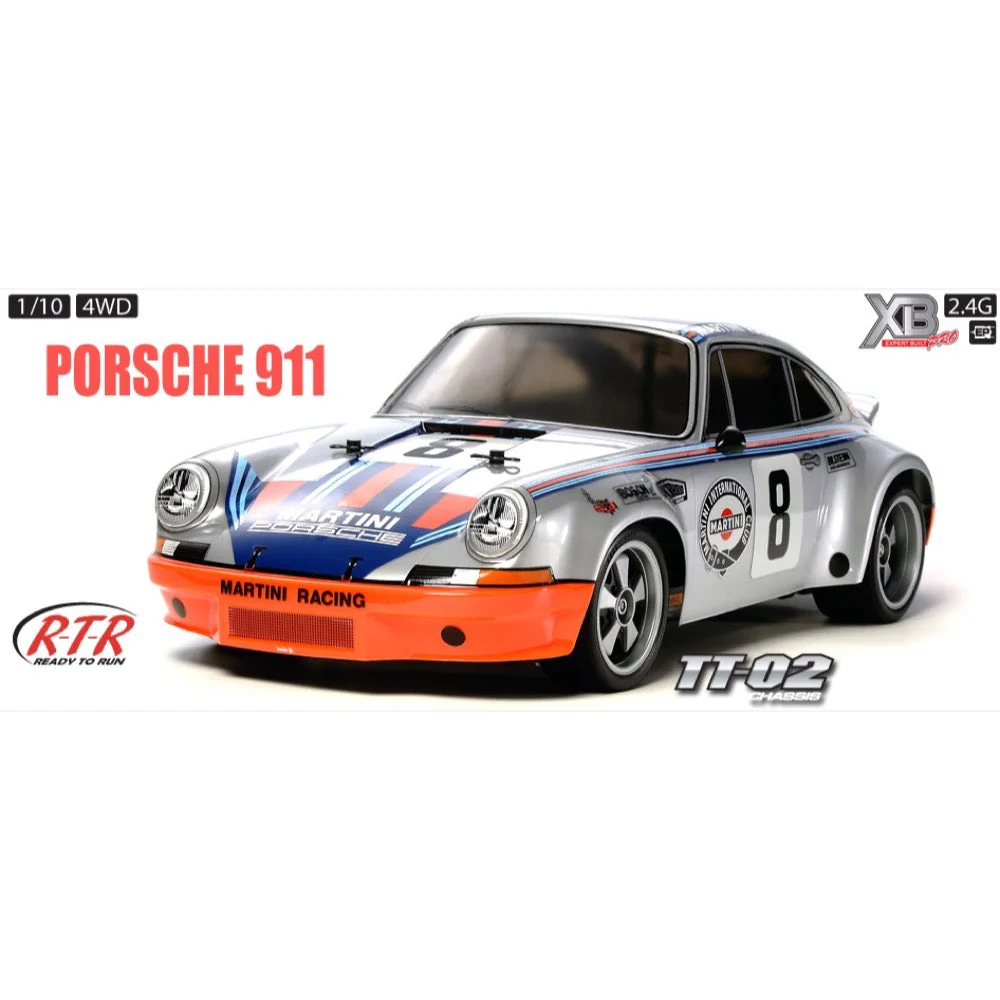 Tamiya 57866 1/10 Porsche 911 Carrera RSR XB Pro Series 2.4G Radio - Image 7