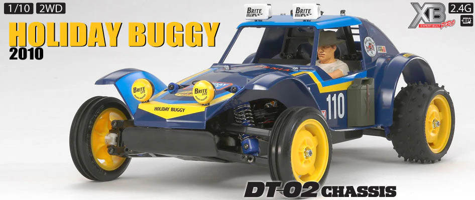 Tamiya 57864 1/10 RTR Holiday Buggy DT02 - Image 6