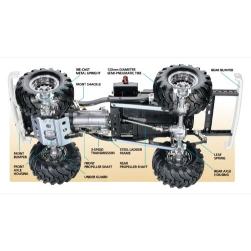 Tamiya 58519 1/10 Toyota Bruiser 4x4 RN-36 Kit - Image 18