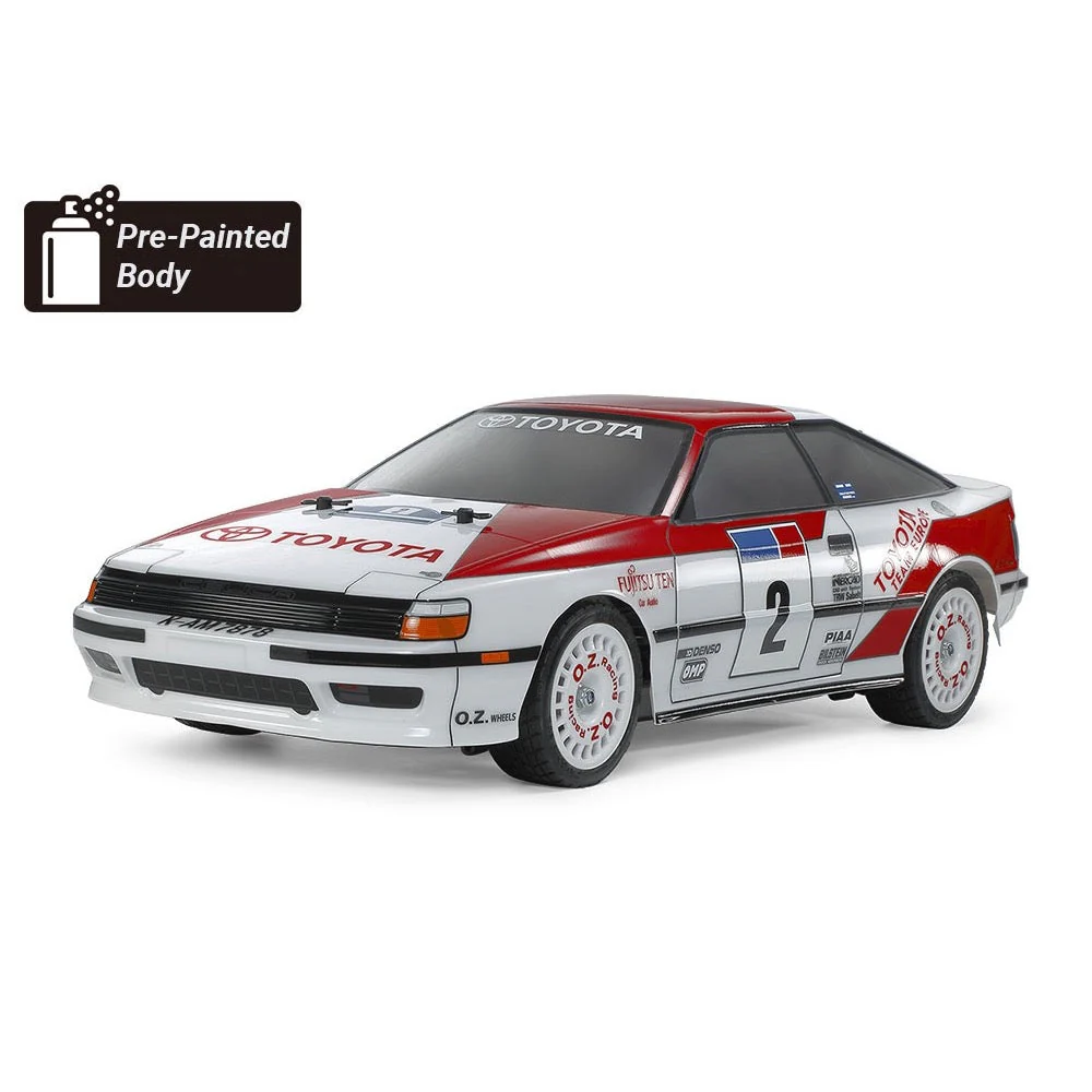 Tamiya 1/10 Toyota Celica GT-Four ST165 4WD TT-02 Painted Body RC Kit 47491 - Image 2