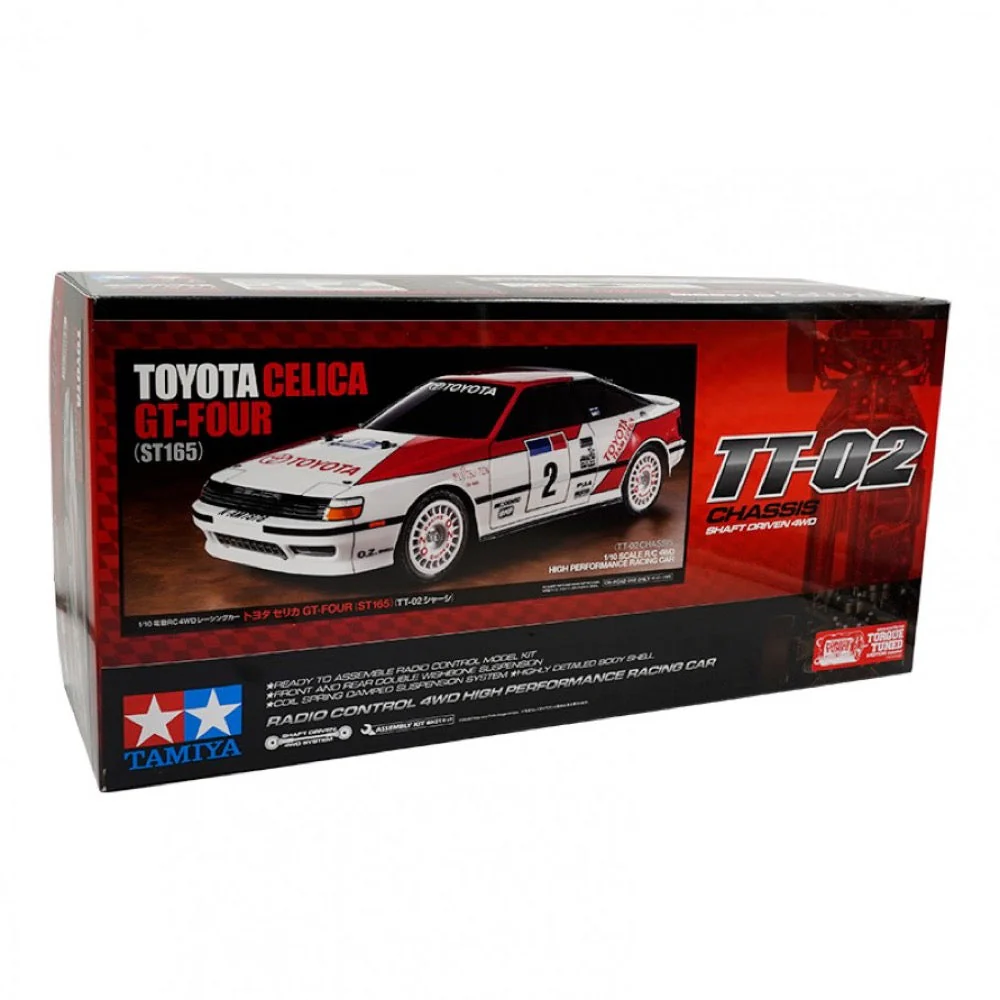 Tamiya 1/10 Toyota Celica GT-Four ST165 4WD TT-02 RC Kit 58718 - Image 13