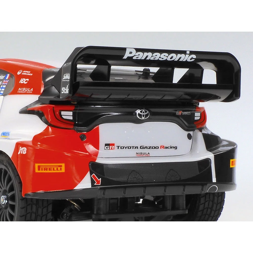 Tamiya 1/10 Toyota GAZOO Racing WRT GR Yaris Rally1 Hybrid TT-02 Chassis RC Kit 58716 - Image 10