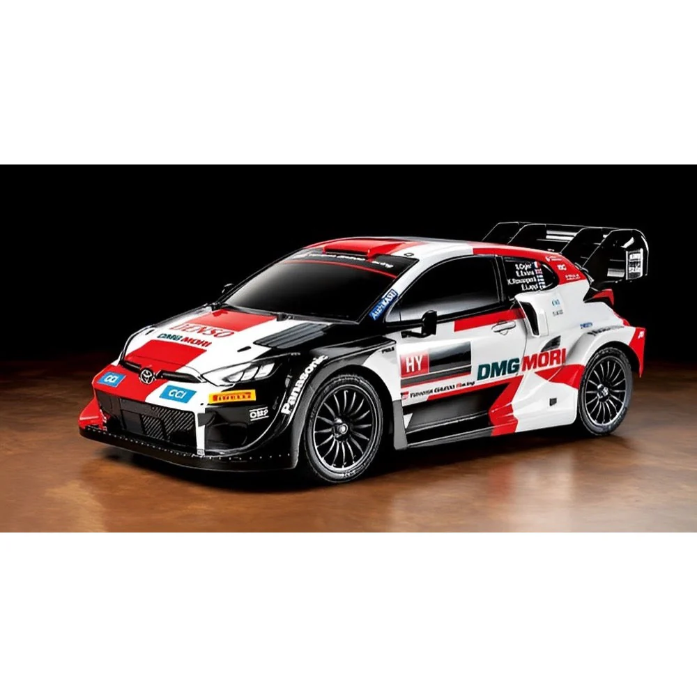 Tamiya 1/10 Toyota GAZOO Racing WRT GR Yaris Rally1 Hybrid TT-02 Chassis RC Kit 58716 - Image 2