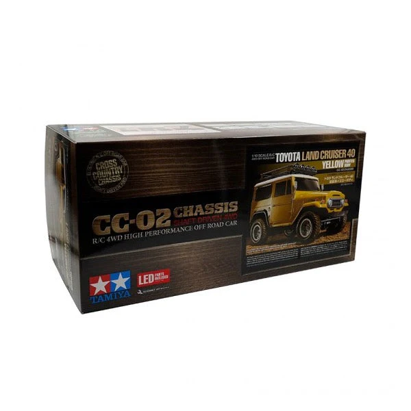 Tamiya 1/10 Toyota Land Cruiser 40 4WD CC-02M Yellow Painted Body RC Kit 47490 - Image 11