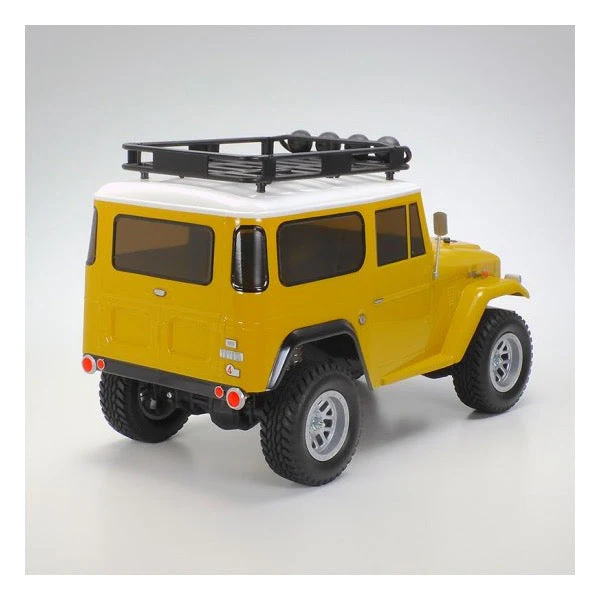 Tamiya 1/10 Toyota Land Cruiser 40 4WD CC-02M Yellow Painted Body RC Kit 47490 - Image 3