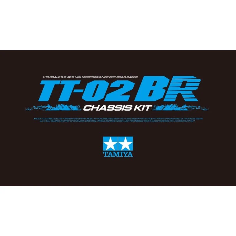 Tamiya 1/10 TT-02BR 4WD RC Chassis Kit 58717 - Image 2