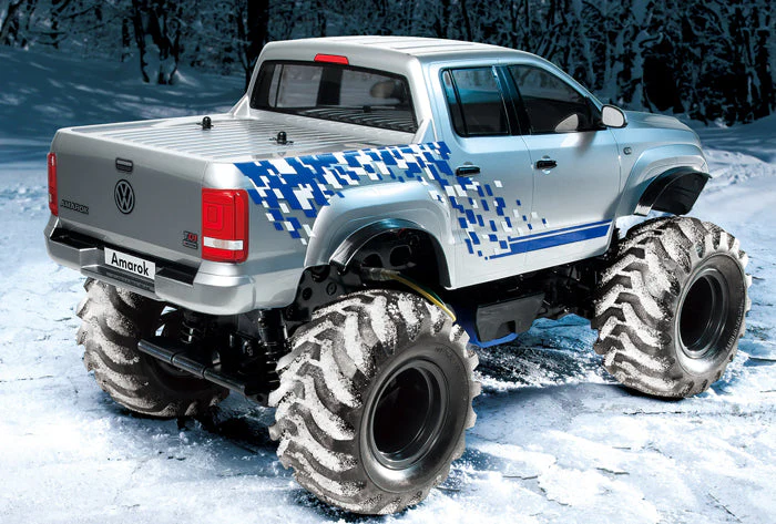 Tamiya 58603 1/10 VW Amarok Custom Lift RC Off Road Kit - Image 3