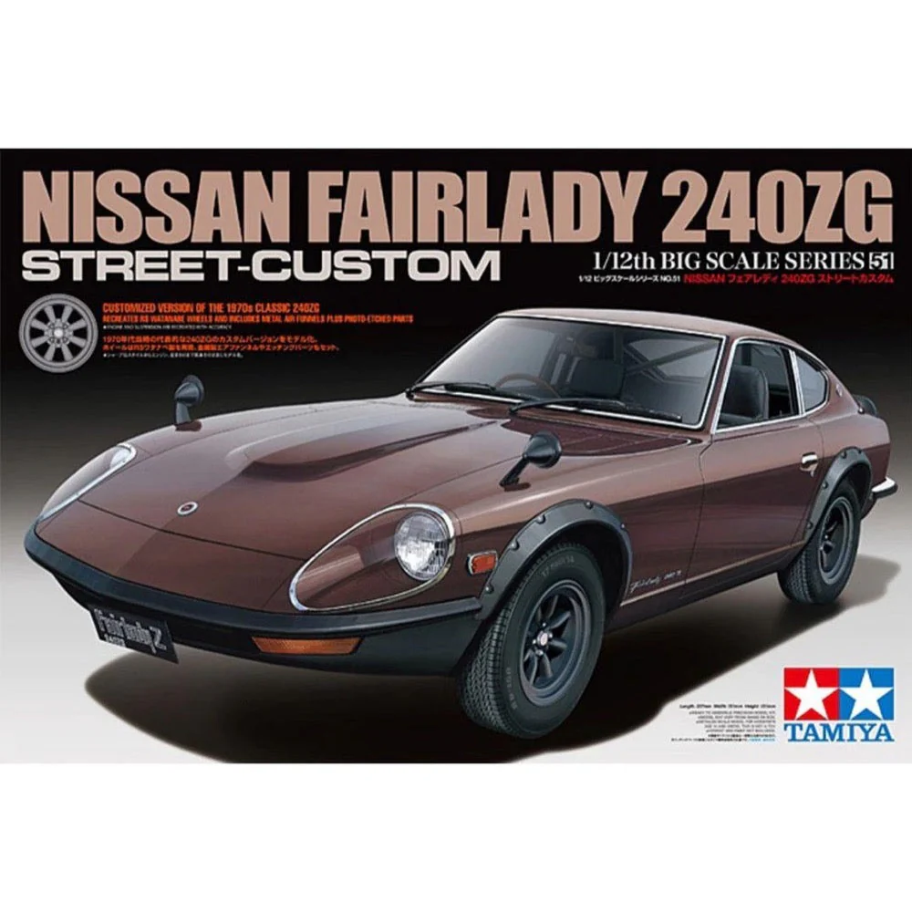 Tamiya 12051 1/12 Nissan Fairlady 240ZG Street Custom