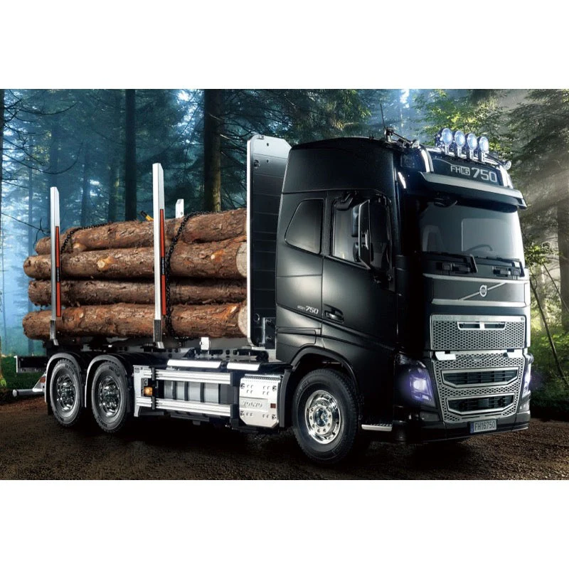 Tamiya 56360 1/14 Volvo FH16 Globetrotter 750 6x4 Timber Radio Controlled Truck Kit - Image 2