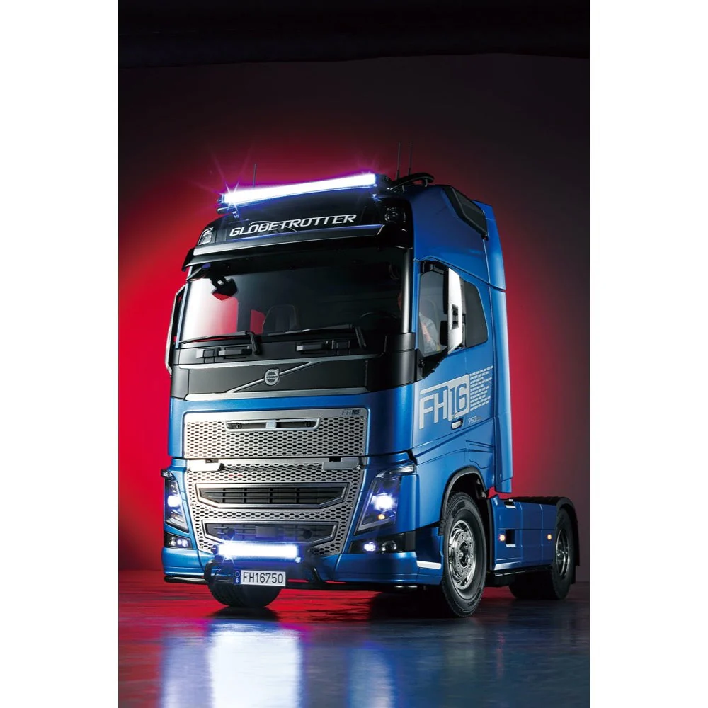 Tamiya 1/14 Volvo FH16 Globetrotter XL 750 4X2 RC Truck Kit 56375-600 - Image 23