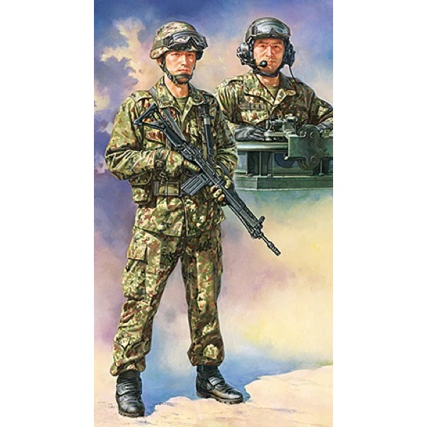 Tamiya 36316 1/16 Japan Ground Self Defense Force Tank Crew Set* - Image 4