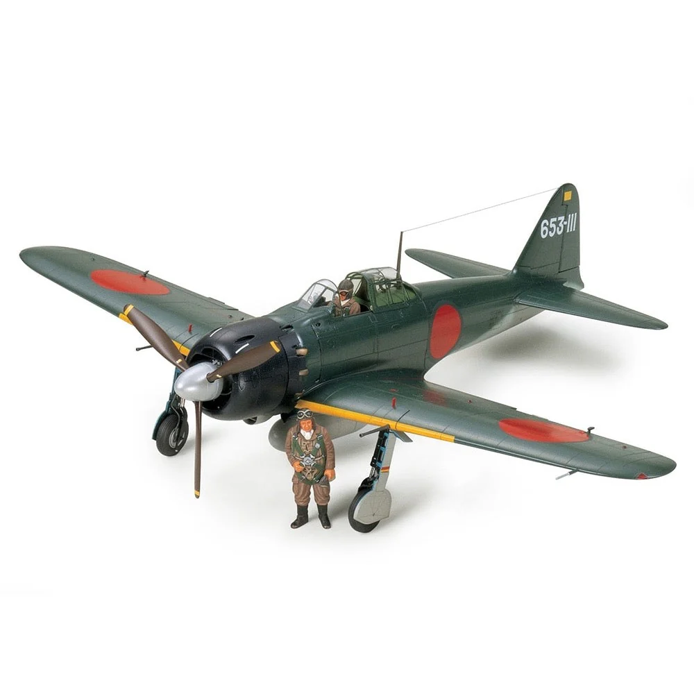 Tamiya 60318 1/32 Mitsubishi A6M5 Zero Model 52 - Image 16