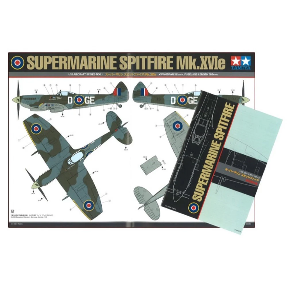 Tamiya 60321 1/32 Supermarine Spitfire Mk.XVIe - Image 10