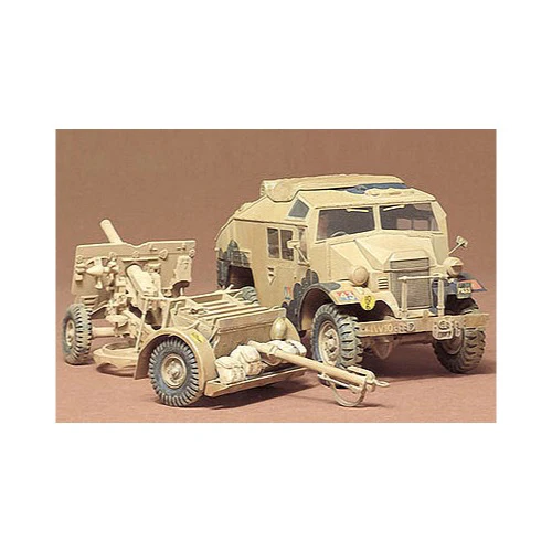 Tamiya 35044 1/35 British 25 Pounder Gun/Quad Kit - Image 2