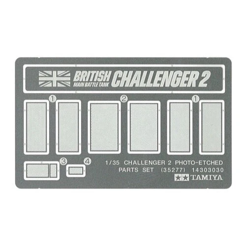 Tamiya 35274 1/35 British MBT Challenger II Desert - Image 11
