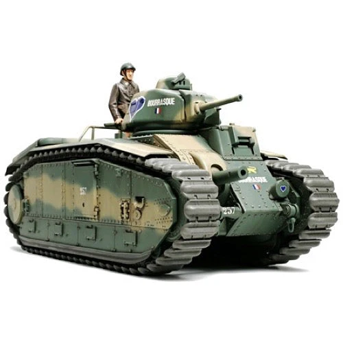 Tamiya 35282 1/35 French Battle Tank Char B1 BIS - Image 2