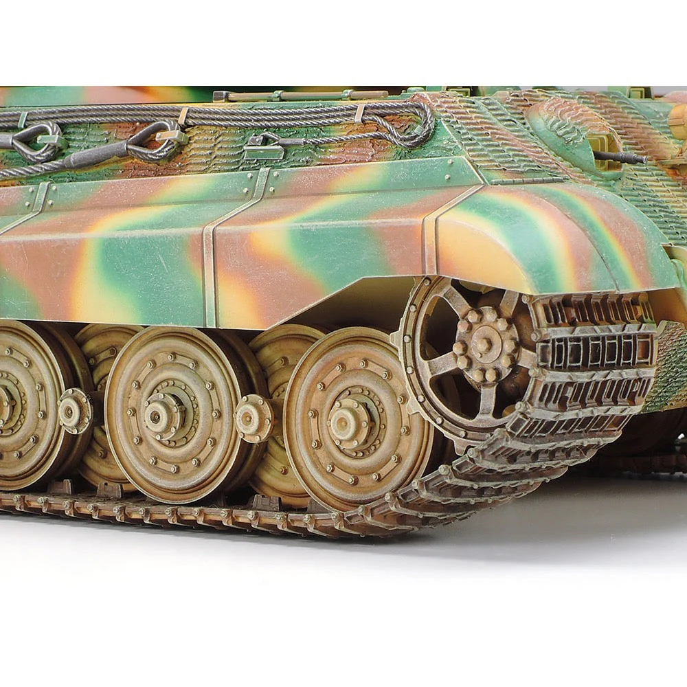 Tamiya 35169 1/35 German King Tiger With Porsche Turret - Image 4
