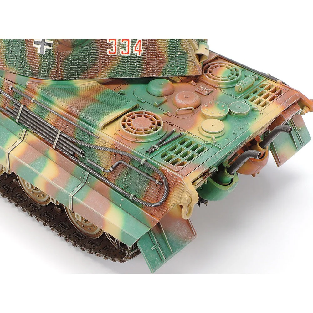 Tamiya 35169 1/35 German King Tiger With Porsche Turret - Image 5