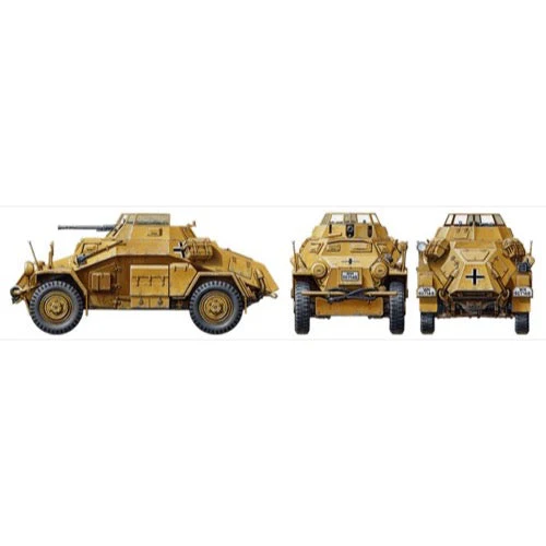 Tamiya 35286 1/35 German Sd.Kfz.222 Leichter Panzerspahwagen 4x4 - Image 6