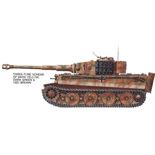 Tamiya 35146 1/35 German Tiger 1 Late Version - Image 8