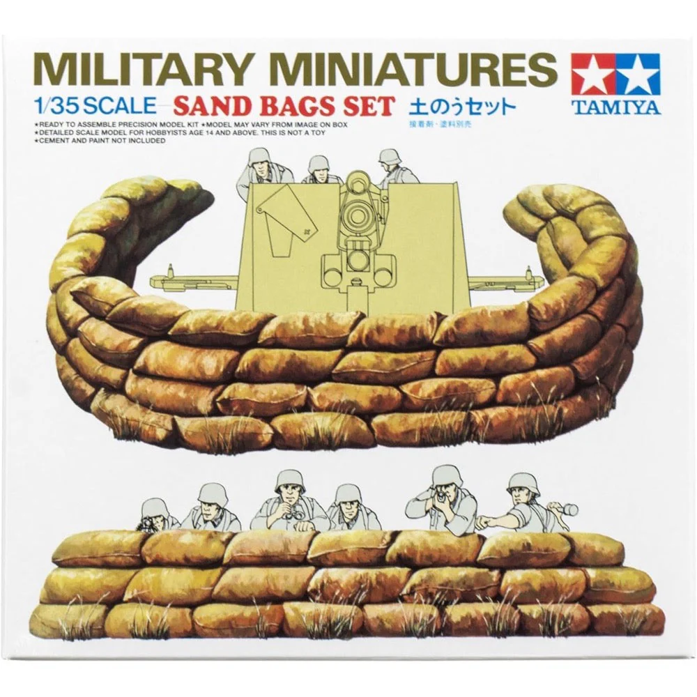 Tamiya 35025 1/35 Sand Bag Set